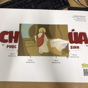 Thị cụ hình gấp Chúa Giê-xu phục sinh
