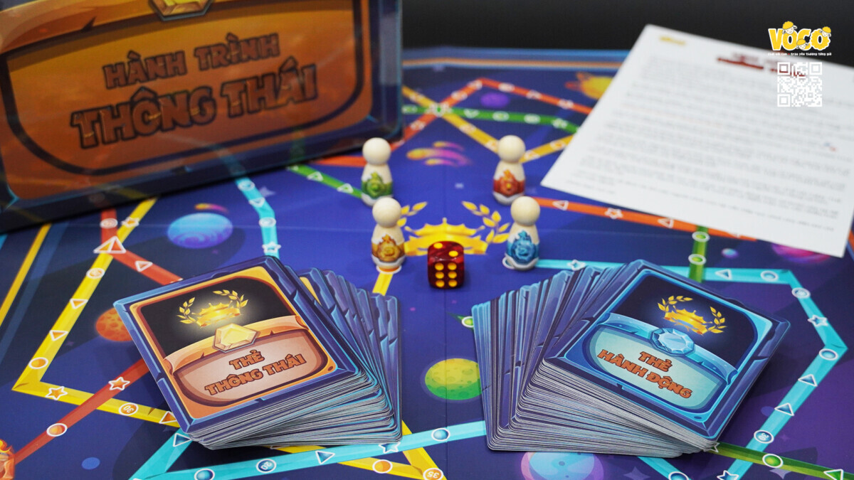 Board Game Hành Trình Thông Thái (phiên bản Hy Vọng)