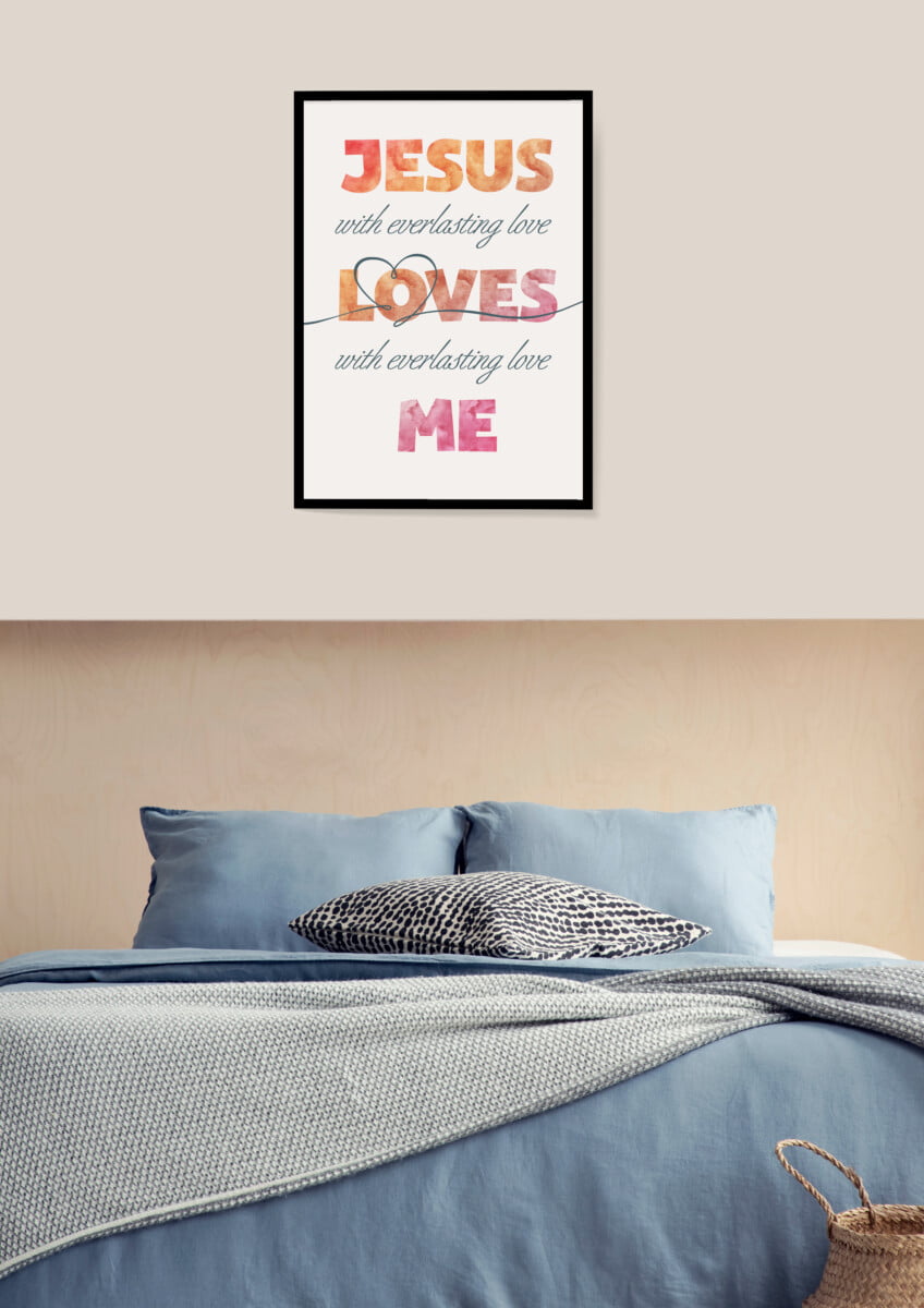 Mẫu thiết kế Jesus Loves Me - Ảnh 5