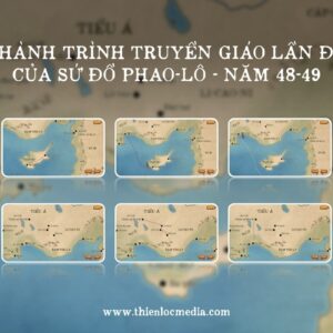 PowerPoint Hành trình truyền giáo lần đầu tiên của sứ đồ Phao-lô