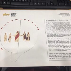 Thị cụ hình xoay Chúa Giê-xu hóa bánh
